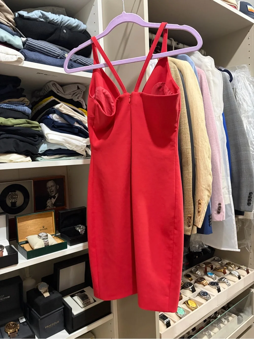 cinq à sept Plunging V-Neck Mini Dress - Picture 3 of 4
